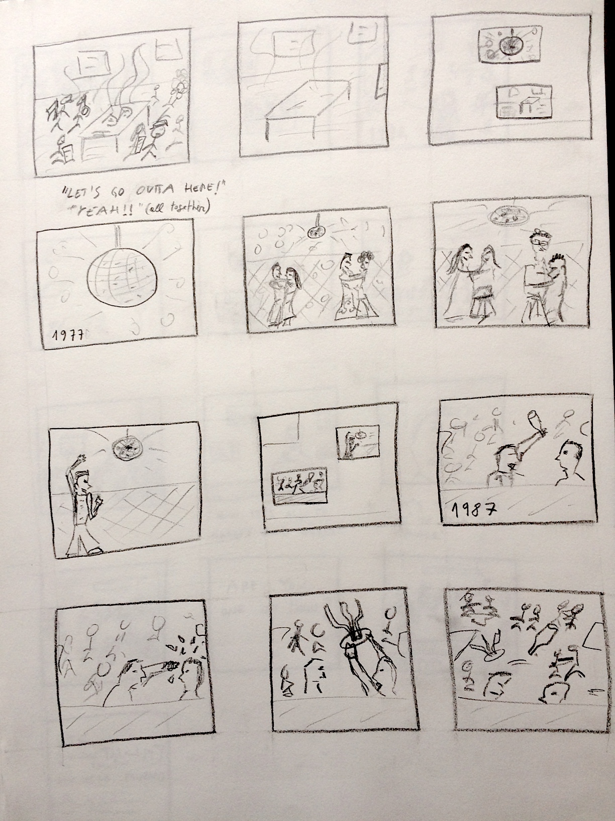 Storyboard - second page